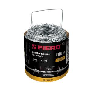 ALAMBRE FIERO PUA EXENTO ACERO AL CARBONO ROLLO 100 MT.