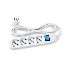 ALARGUE 4 SCHUKO 3 MT. CON LLAVE NAF