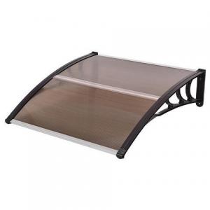 ALERO POLICARBONATO 1.00 X 1.20  BRONCE