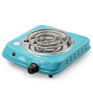 ANAFE ELECTRICO HOME ELEMENTS 1 HORNALLA 1000 WATT TURQUESA