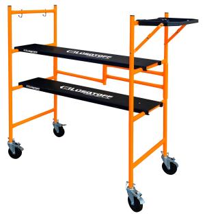 ANDAMIO PLEGABLE MINI LUSQTOFF HASTA 225 KG. CON PLATAFORMA