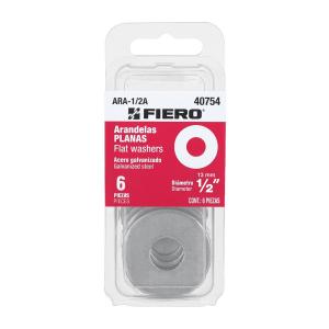 ARANDELA ACERO GALVANIZADAS FIERO 1/2