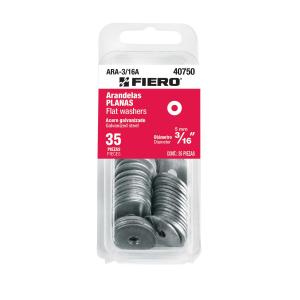 ARANDELA ACERO GALVANIZADAS FIERO 1/4