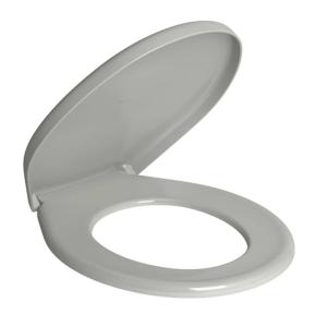ASIENTO INODORO MACIZO DECA GRIS