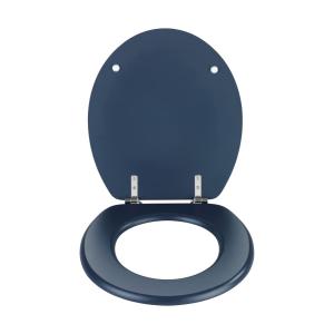 ASIENTO INODORO MDF LAQUEADO AZUL
