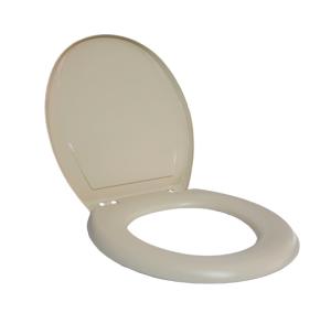 ASIENTO INODORO VIQUA ACOLCHONADO BEIGE