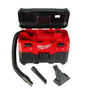ASPIRADORA MILWAUKEE 18 VOLT SOLA 7.57 LT. SECO/HUMEDO