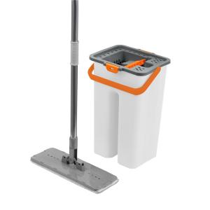 BALDE CON MOPA COMPLETO Y CENTRIFUGADO RECTANGULAR COMPACTO