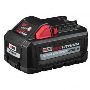BATERIA MILWAUKEE 18 VOLT LITIO 6.0 AMP HORA 48-11-1865