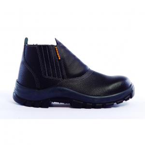 BOTIN SEGURIDAD PUNTA ACERO ELASTIZADO NEGRO Nº 37