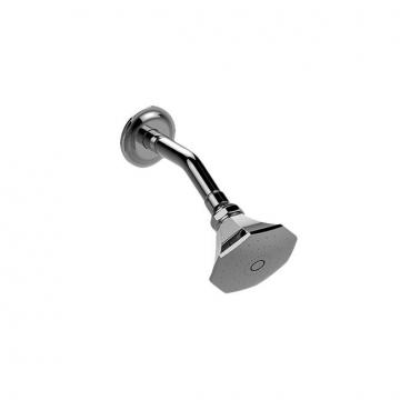 BRAZO DUCHA CON ROSETA METAL FLOR CROMADO - 50047