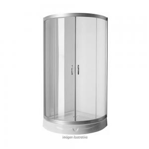 CABINA DUCHA 0.90 X 0.90 X 1.94 MT . VIDRIO PERLADO