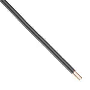 CABLE GEMELO NEGRO 1 MM.