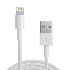 CABLE USB MACHO A IPHONE X 1 MT. - 3 AMP.
