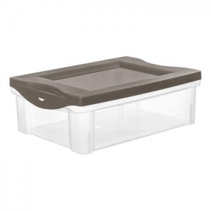 CAJA ORGANIZADORA ORDENE RADICAL TRANSPARENTE 13,5 LT.