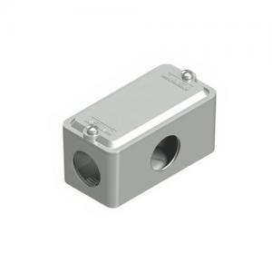 CAJA ALUMINIO DAISA PARA TOMA INDUSTRIAL EMBUTIR - ROSCA 1
