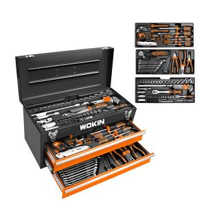 CAJA HERRAMIENTAS WOKIN INDUSTRIAL 2 CAJONES Y 98 PZ.