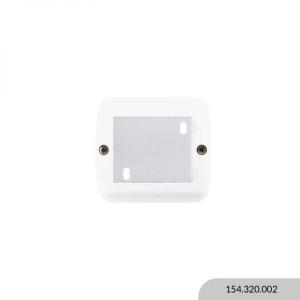 CAJA MOLVENO ATENEA BLANCO EXTERIOR 2 MODULOS