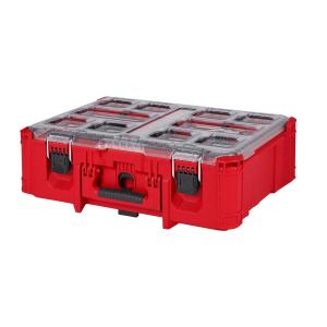 CAJA ORGANIZADORA MILWAUKEE PACKOUT PERFIL ALTO EXTRA DOBLE