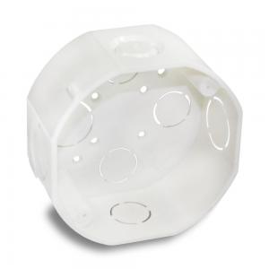 CAJA PLASTICA EMBUTIR YESO CENTRO BLANCA