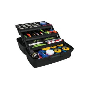 CAJA PLASTICA TRUPER PARA PESCA 3 BANDEJAS 40 X 25 X 21 CM.