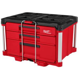 CAJON MILWAUKEE PACKOUT 2+1 ESTANTES 41.4 X 36.3 X 54.4 CM.