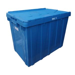CAJON LOGISTICO CON TAPA 84 LT. - 60 X 40 X 46.5 CM.
