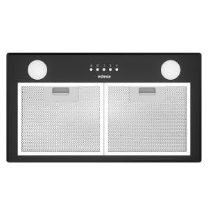 CAMPANA EDESA INTEGRACION 60 CM. ACERO NEGRA ECG-5811BK