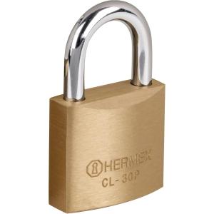 CANDADO HERMEX BASIC BRONCE CL-30P - 30 MM.