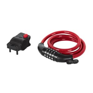 CANDADO HERMEX BICICLETA COMBINACION 1.2 MT. X 10 MM. CB-10C