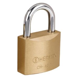 CANDADO HERMEX BASIC HIERRO CH-40P - 40 MM.