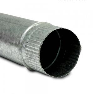 CAÑO GALVANIZADO PARA ESTUFA 100 MM. X 1 MT.