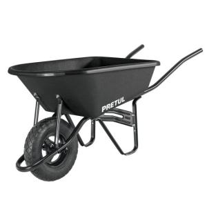 CARRETILLA PLASTICA PRETUL RUEDA INFLABLE 95 LT. - TP-5N