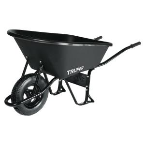 CARRETILLA PLASTICA TRUPER RUEDA INFLABLE 120 LT. - CAT-60PL