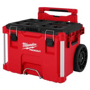 CARRO HERRAMIENTAS MILWAUKEE PACKOUT CON RUEDAS MANGO BAJO