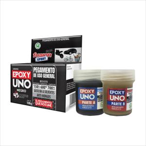 CEMENTO EPOXI UNO 100 GR. NEGRO