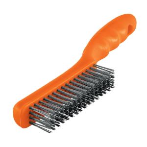 CEPILLO ACERO TRUPER INOXIDABLE CON CABO 16 X 4 HILERAS
