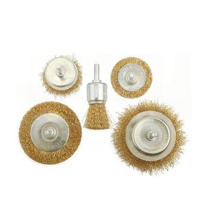 CEPILLO ACERO WOKIN JUEGO 5 PZ. BRONCEADO