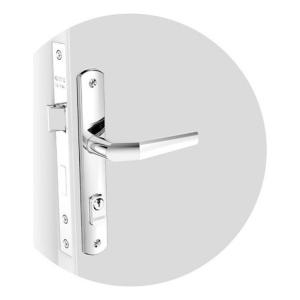 CERRADURA SOPRANO POPLINE RECTA ESP15 20 X 53 PY45 CROMADA
