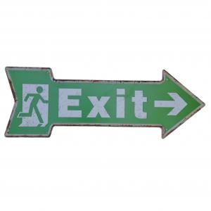 CHAPA DECORATIVA FLECHA - EXIT