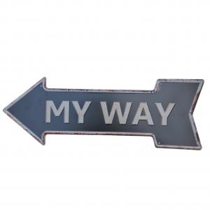 CHAPA DECORATIVA FLECHA - MY WAY