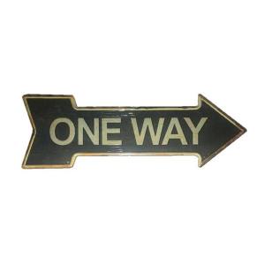 CHAPA DECORATIVA FLECHA - ONE WAY