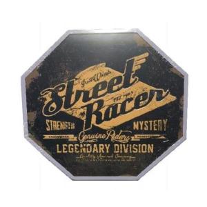 CHAPA DECORATIVA HEXAGONAL - STREET RACER