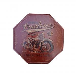 CHAPA DECORATIVA HEXAGONAL - TRASHERS N.Y.C ORIGINAL