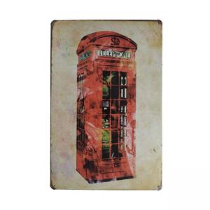 CHAPA DECORATIVA RECTANGULAR - TELEPHONE