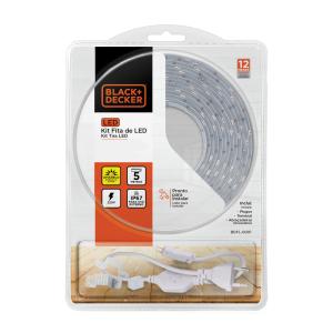 CINTA LED AUTOADHESIVA 5 MT. BLACK+DECKER LUZ CALIDA