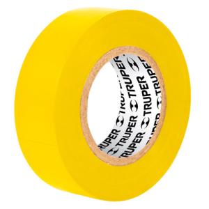 CINTA AISLADORA TRUPER AMARILLA 19 MM. X 9 MT.