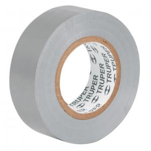 CINTA AISLADORA TRUPER GRIS 19 MM. X 9 MT.