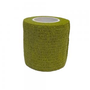 CINTA CAMUFLAJE 50 MM. ANCHO VERDE LISO