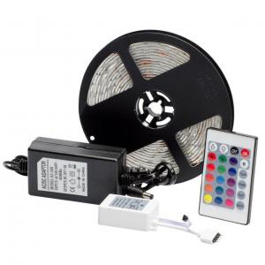CINTA LED AUTOADHESIVA 5 MT. CON CONTROL COLORES RGB